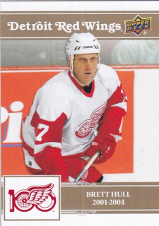 25-26 Detroit 100 Years - Brett HULL č. 27 Gold