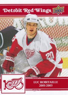 25-26 Detroit 100 Years - Luc ROBITAILLE č. 36