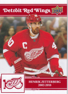25-26 Detroit 100 Years - Henrik ZETTERBERG č. 42