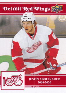 25-26 Detroit 100 Years - Justin ABDELKADER č. 47