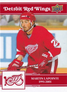 25-26 Detroit 100 Years - Martin LAPOINTE č. 48