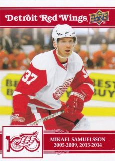 25-26 Detroit 100 Years - Mikael SAMUELSSON č. 51