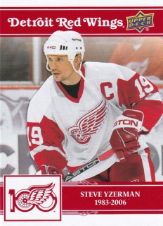 25-26 Detroit 100 Years - Steve YZERMAN č. 55