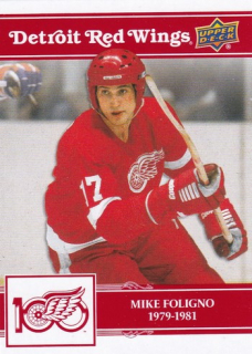 25-26 Detroit 100 Years - Mike FOLIGNO č. 60