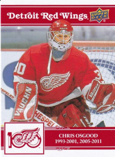 25-26 Detroit 100 Years - Chris OSGOOD č. 63