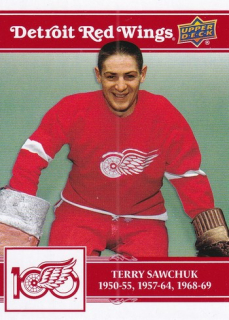 25-26 Detroit 100 Years - Terry SAWCHUK č. 70
