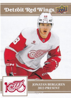 25-26 Detroit 100 Years - Jonatan BERGGREN č. 71 Gold