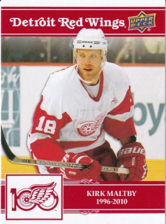 25-26 Detroit 100 Years - Kirk MALTBY č. 77