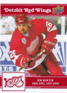 25-26 Detroit 100 Years - Joe KOCUR č. 81