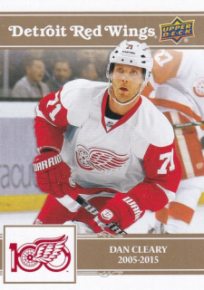 25-26 Detroit 100 Years - Dan CLEARY č. 82 Gold