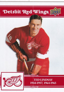 25-26 Detroit 100 Years - Ted LINDSAY č. 90