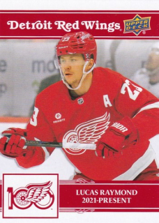 25-26 Detroit 100 Years - Lucas RAYMOND č. 92
