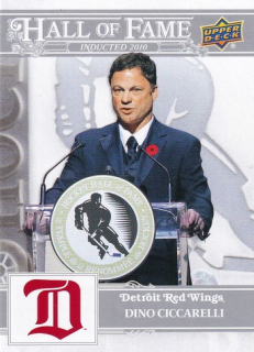 25-26 Detroit 100 Years - Dino CICCARELLI č. 104 Hall of Fame Cougars