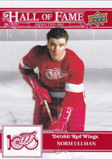 25-26 Detroit 100 Years - Norm ULLMAN č. 116 Hall of Fame