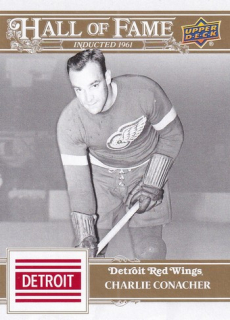25-26 Detroit 100 Years - Charlie CONACHER č. 125 Hall of Fame Centennial x/100