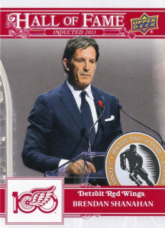 25-26 Detroit 100 Years - Brendan SHANAHAN č. 127 Hall of Fame