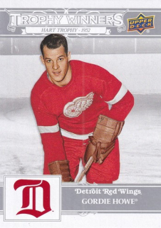 25-26 Detroit 100 Years - Gordie HOWE č. 137 Trophy Winners Cougars