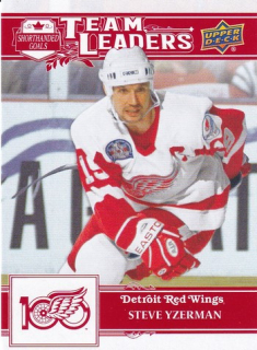 25-26 Detroit 100 Years - Steve YZERMAN č. 193 Team Leaders