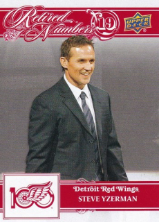 25-26 Detroit 100 Years - Steve YZERMAN č. 200 Team Leaders