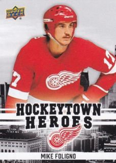 25-26 Detroit 100 Years - Mike FOLIGNO č. HH-32 Hockeytown Heroes
