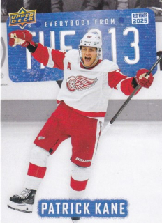 25-26 Detroit 100 Years - Patrick KANE č. 313-18 Everybody from the 313