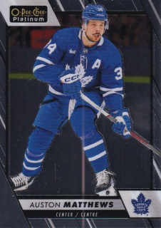 23-24 OPC Platinum - Auston MATTHEWS č. 1