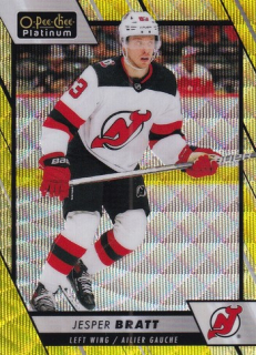 23-24 OPC Platinum - Jesper BRATT č. 184 Neon Yellow Surge