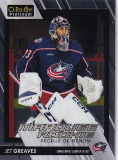 23-24 OPC Platinum - Jet GREAVES č. 237 Marquee Rookie