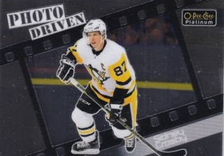 23-24 OPC Platinum - Sidney CROSBY č. PD-9 Photo Driven