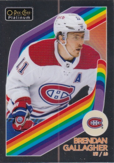 23-24 OPC Platinum - Brendan GALLAGHER č. R-53 Retro