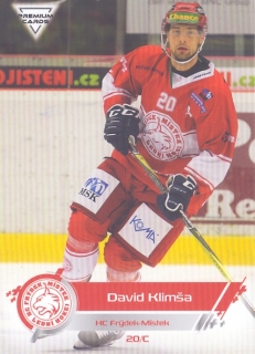 19-20 Premium Cards - David KLIMŠA č. 102