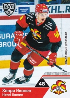 19-20 KHL - Henri IKONEN č. JOK-013