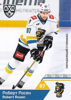 19-20 KHL - Robert ROSEN č. SCH-008
