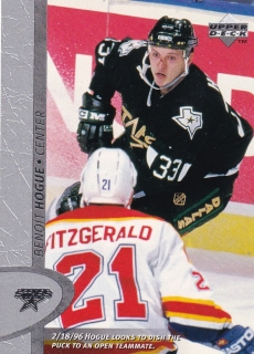 96-97 Upper Deck - Benoit HOGUE č. 247