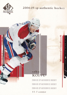 05-06 SP Authentic - Saku KOIVU č. 48