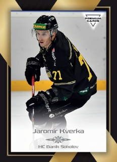 20-21 Premium Cards - Jaromír KVERKA č. 104