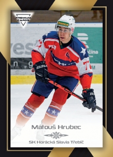 20-21 Premium Cards - Matouš HRUBEC č. 240