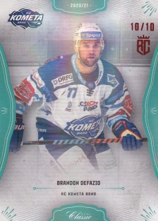 20-21 OFS - Brandon DeFAZIO č. 318 Rookie