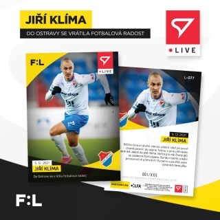 21-22 SportZoo LIVE - Jiří KLÍMA č. L-077 x/68