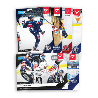 21-22 Tipsport Extraliga - KOMPLET 13.týden L-058 až L-062