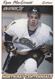 95-96 Slapshot OHL - Ryan MacDONALD č. 212