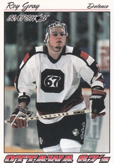 95-96 Slapshot OHL - Roy GRAY č. 261