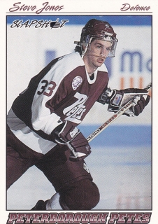 95-96 Slapshot OHL - Steve JONES č. 329