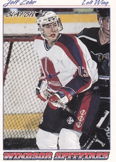 95-96 Slapshot OHL - Jeff ZEHR č. 416