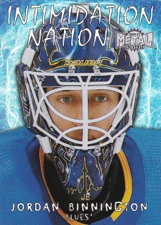 20-21 Metal Universe - Jordan BINNINGTON č. IN-31 Intimidation Nation