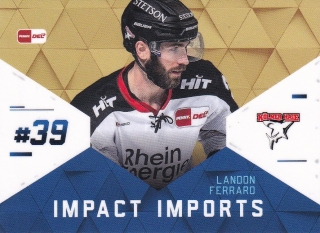 21-22 DEL - Landon FERRARO č. II08