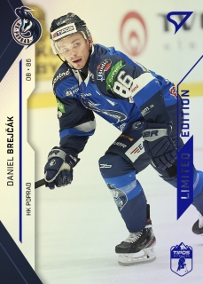 21-22 Tipos Extraliga - Daniel BREJČÁK č. 21 BLUE x/65
