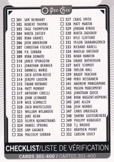 21-22 OPC - Checklist 301-400 č. 400