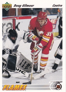 91-92 Upper Deck French - Doug GILMOUR č. 188