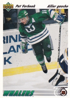 91-92 Upper Deck French - Pat VERBEEK č. 193